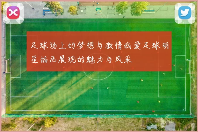 足球场上的梦想与激情我爱足球明星插画展现的魅力与风采